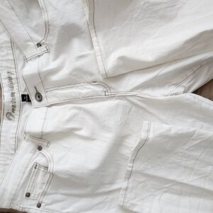 GAP PREMIUM SKINNY  Ivory Denim Pants